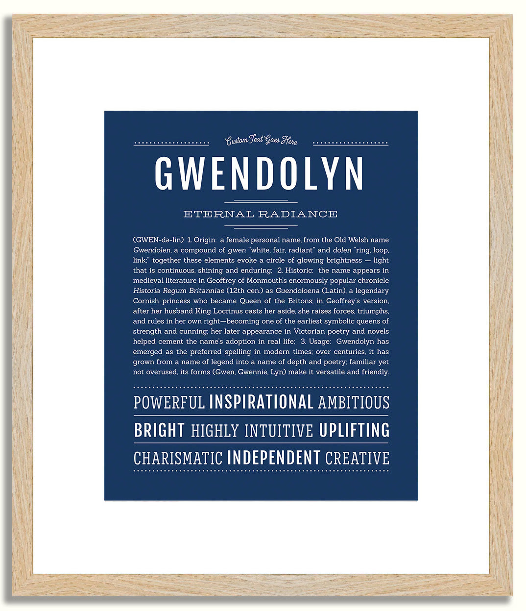 Gwendolyn | Name Art Print