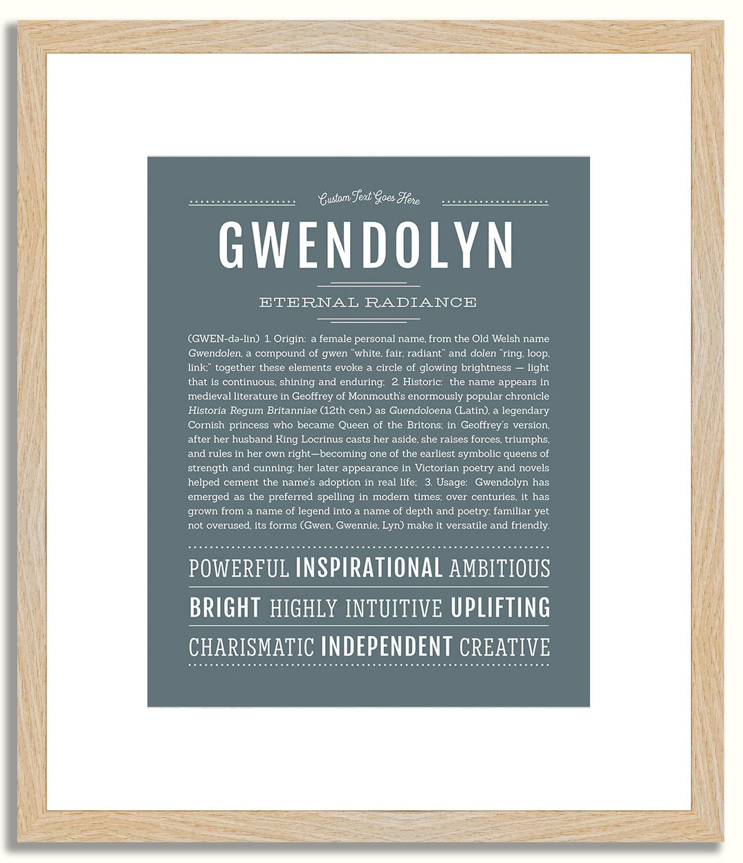 Gwendolyn | Name Art Print