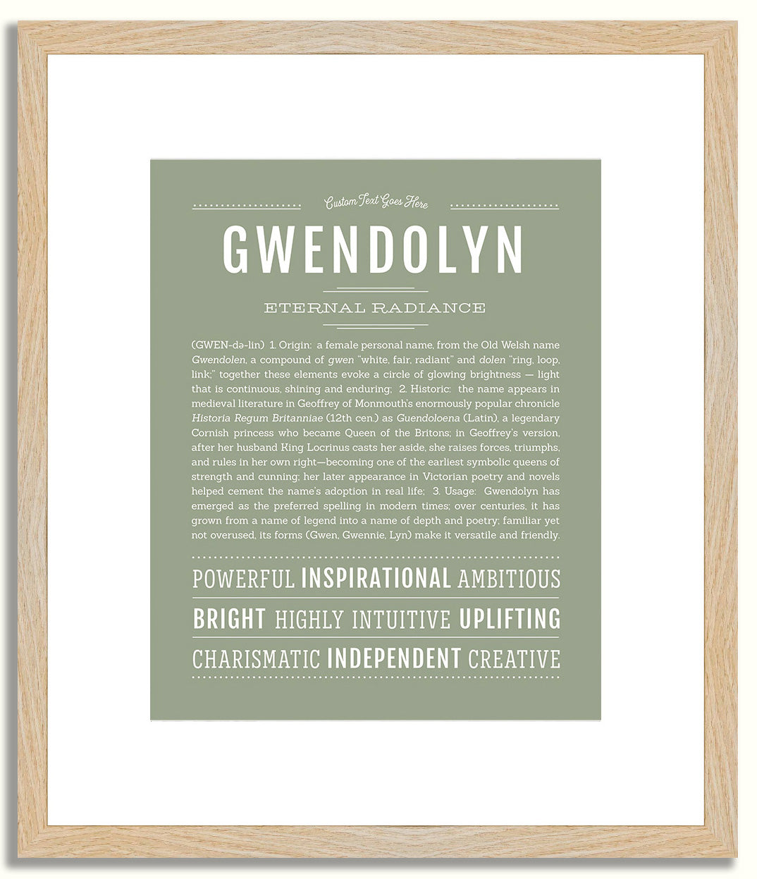 Gwendolyn | Name Art Print