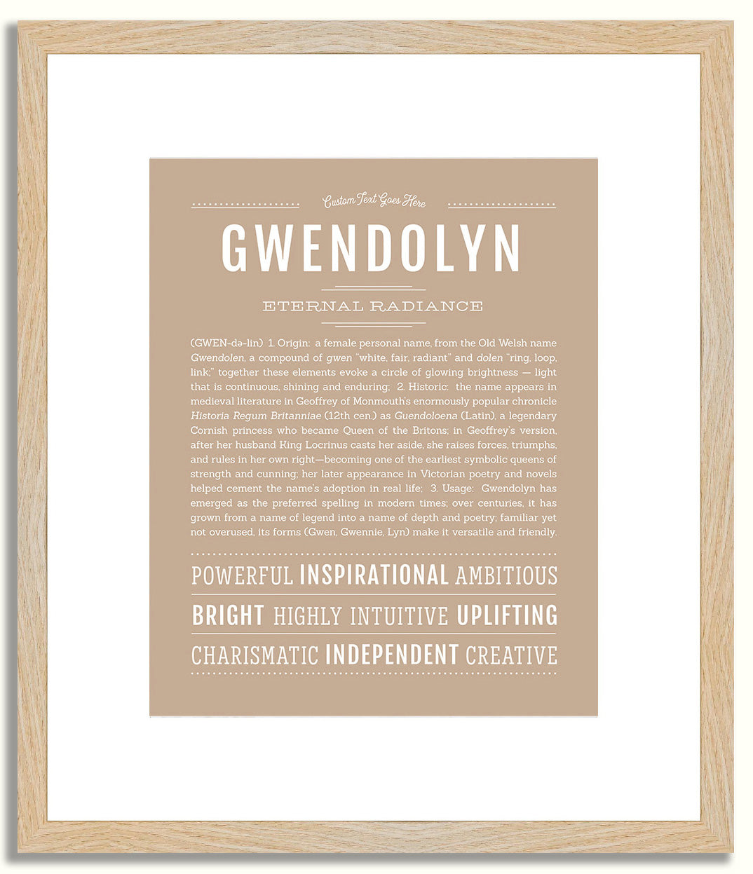 Gwendolyn | Name Art Print