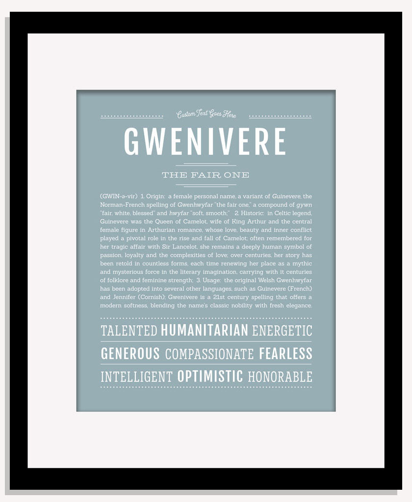 Gwenivere | Name Art Print