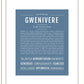 Gwenivere | Name Art Print