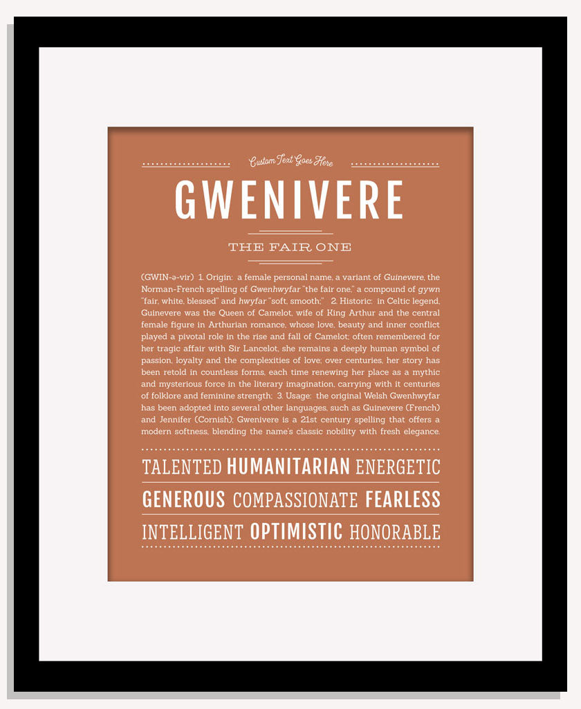 Gwenivere | Name Art Print