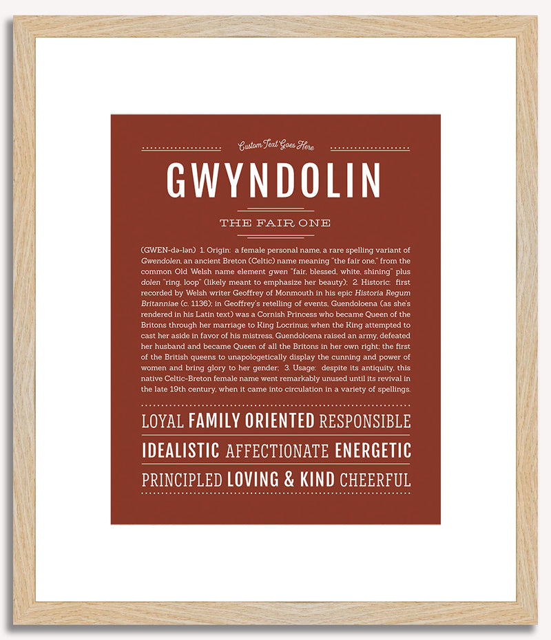 Gwyndolin | Name Art Print