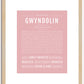 Gwyndolin | Name Art Print