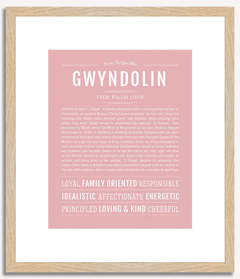 Gwyndolin | Name Art Print