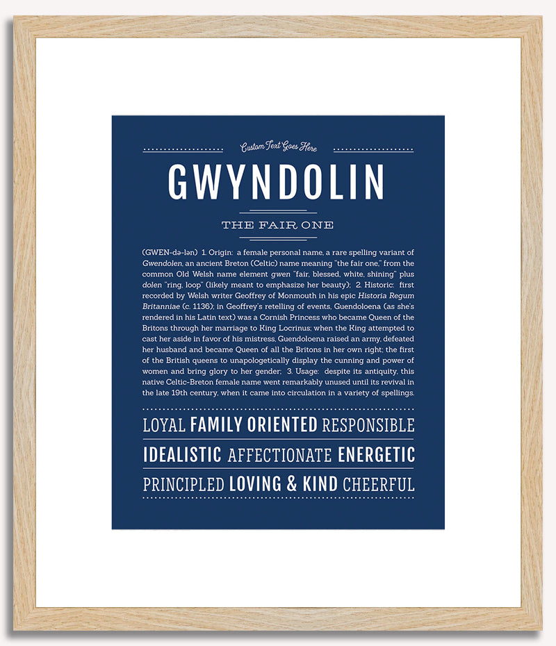 Gwyndolin | Name Art Print