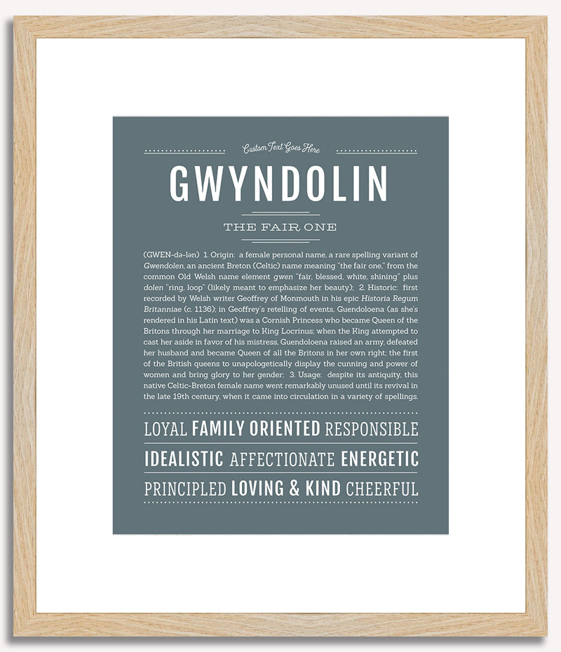 Gwyndolin | Name Art Print