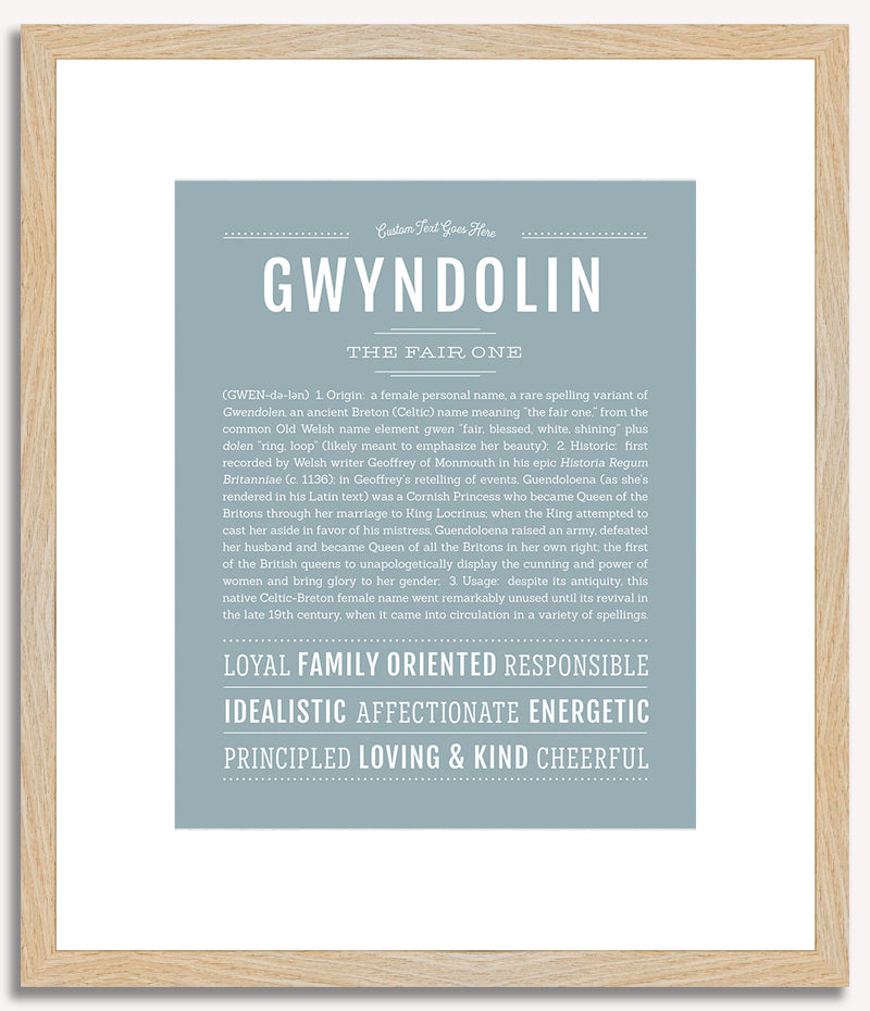 Gwyndolin | Name Art Print