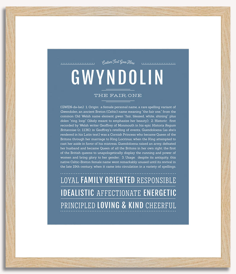 Gwyndolin | Name Art Print