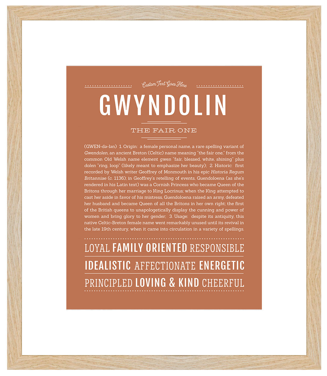 Gwyndolin | Name Art Print