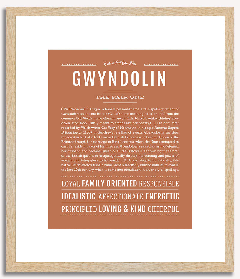 Gwyndolin | Name Art Print