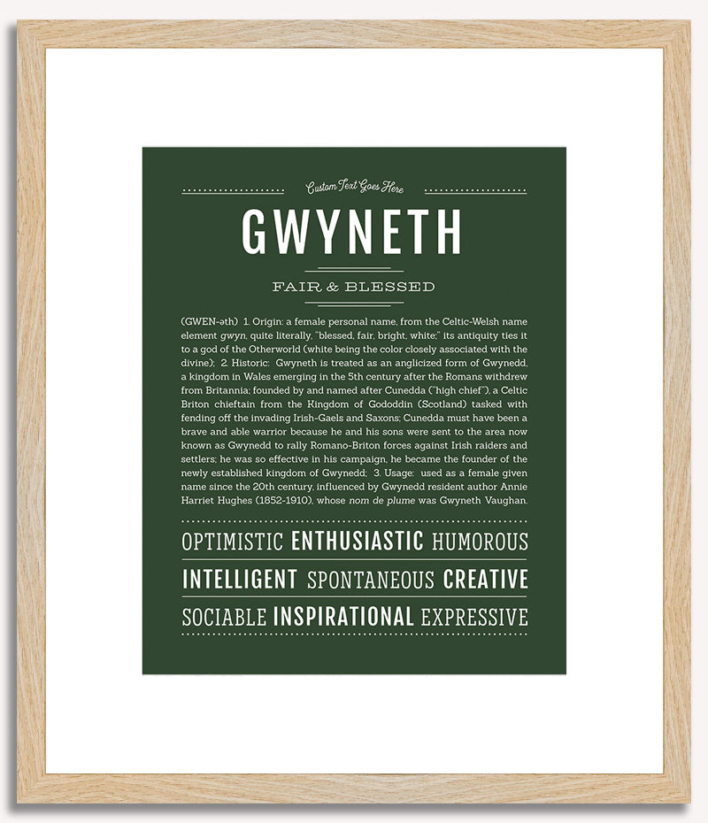 Gwyneth | Name Art Print