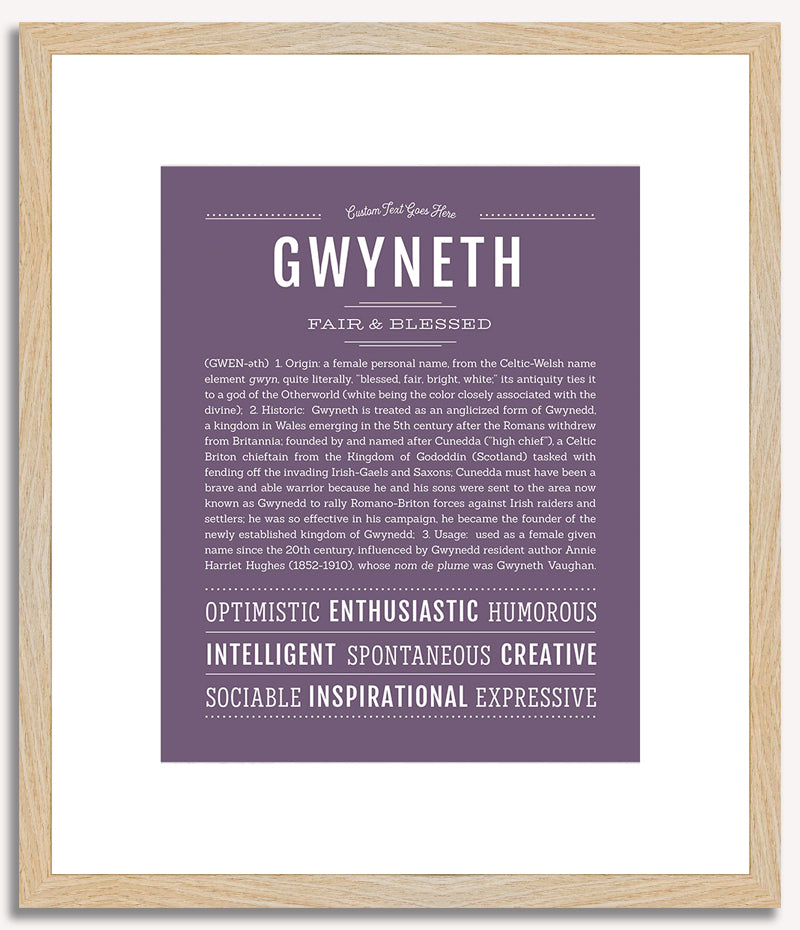 Gwyneth | Name Art Print