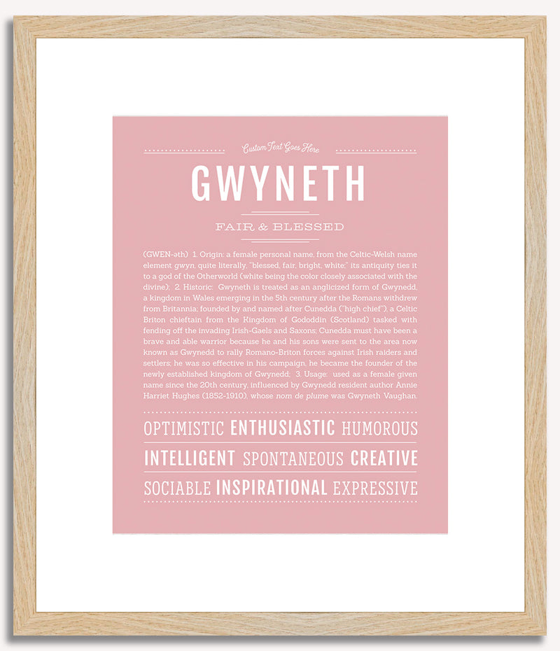 Gwyneth | Name Art Print