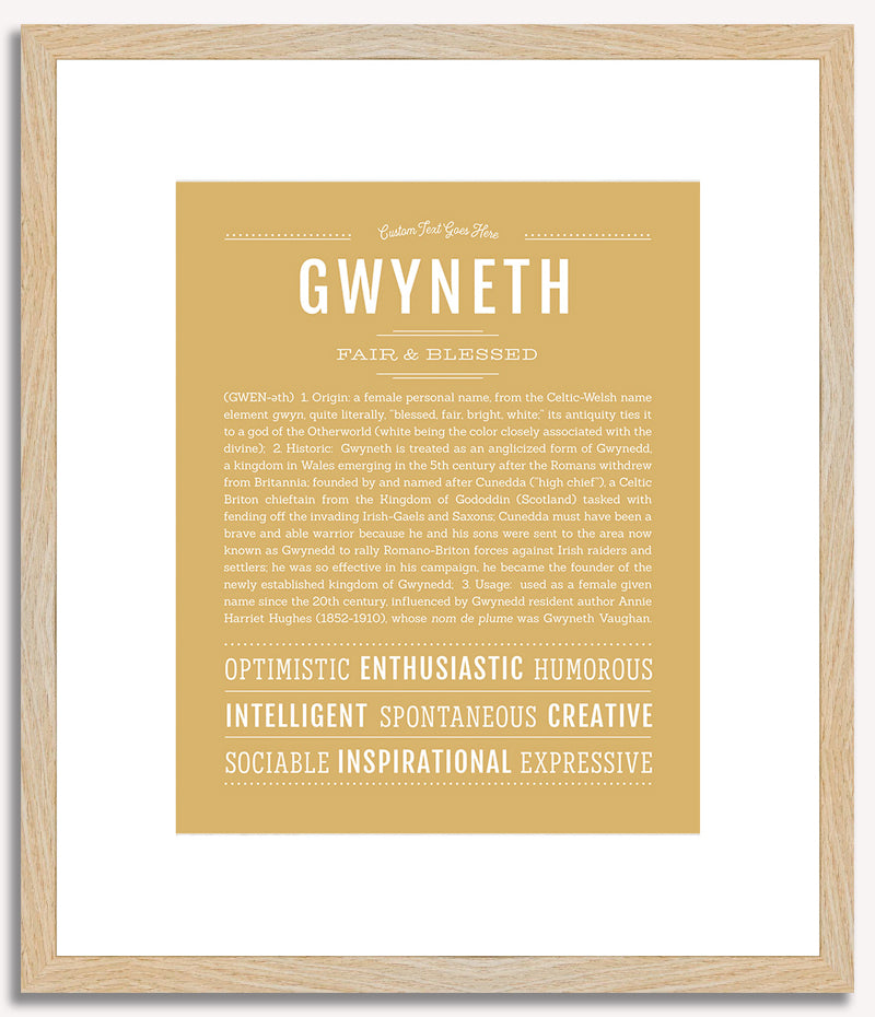 Gwyneth | Name Art Print