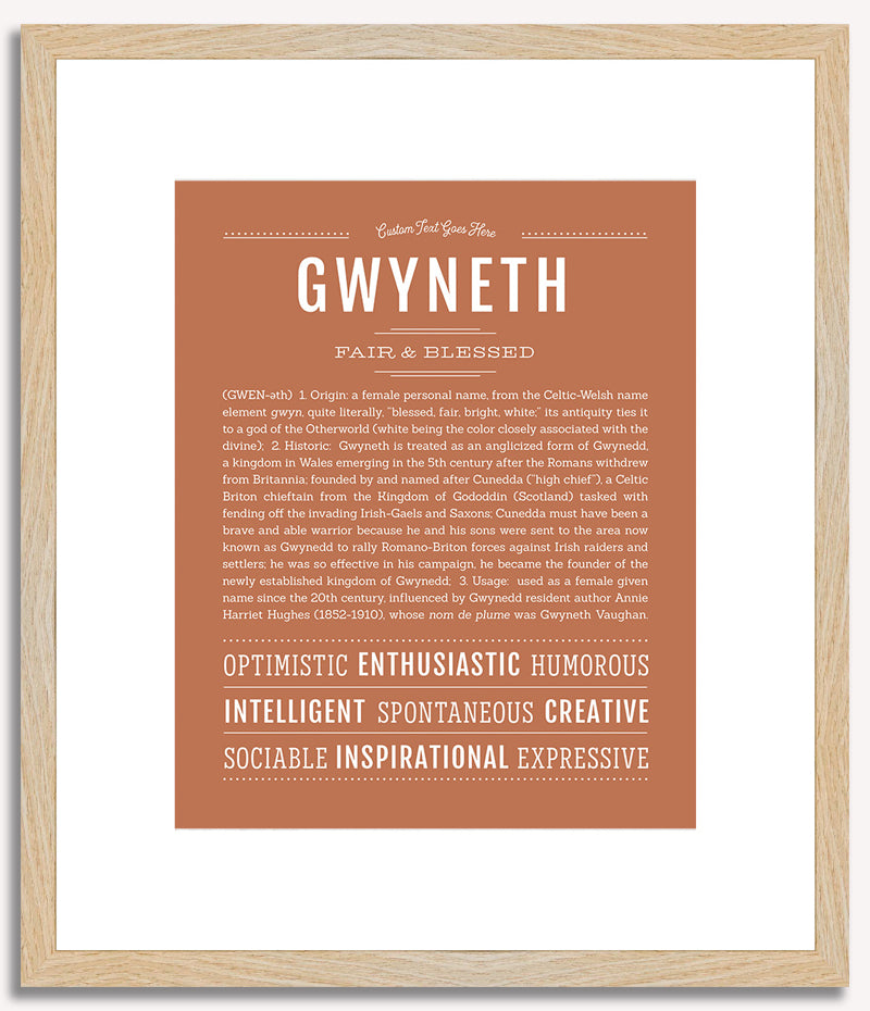 Gwyneth | Name Art Print