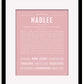 Frame Options | Dusty Rose | Black Frame, Matted