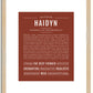Haidyn | Name Art Print