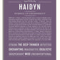 Frame Options | Deep Purple | White Frame, Matted