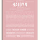 Frame Options | Dusty Rose | White Frame, Matted
