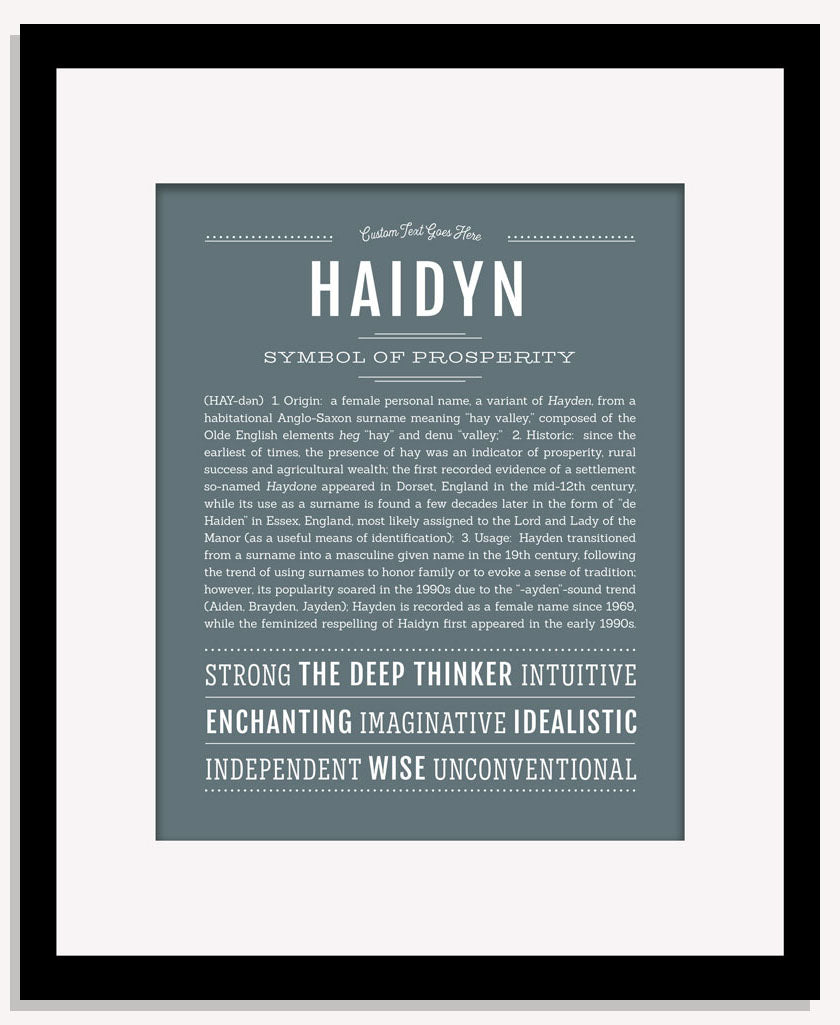 Haidyn | Name Art Print