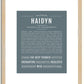 Haidyn | Name Art Print