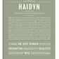 Frame Options | Sage | White Frame, Matted
