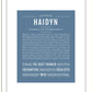 Haidyn | Name Art Print