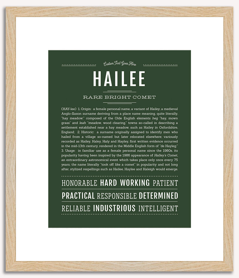 Hailee | Name Art Print