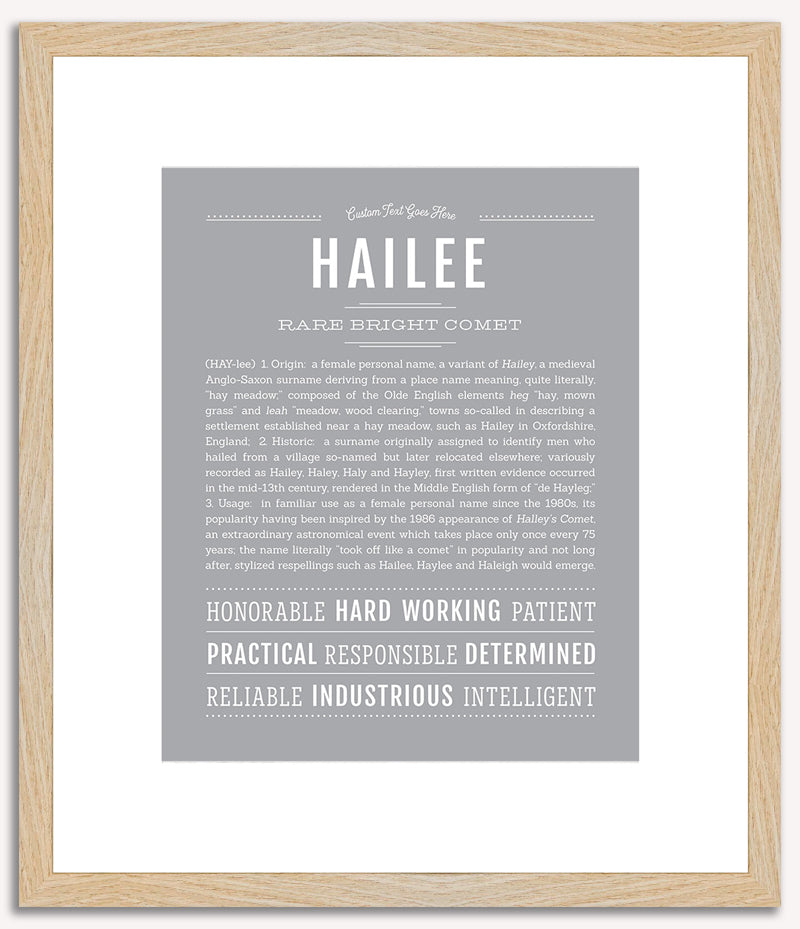 Hailee | Name Art Print