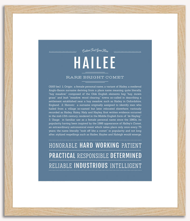 Hailee | Name Art Print