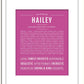 Frame Options | Dark Pink | White Frame, Matted