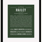 Frame Options | Deep Forest | Black Frame, Matted