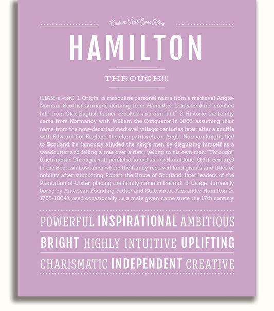Frame Options | Lilac | No Frame