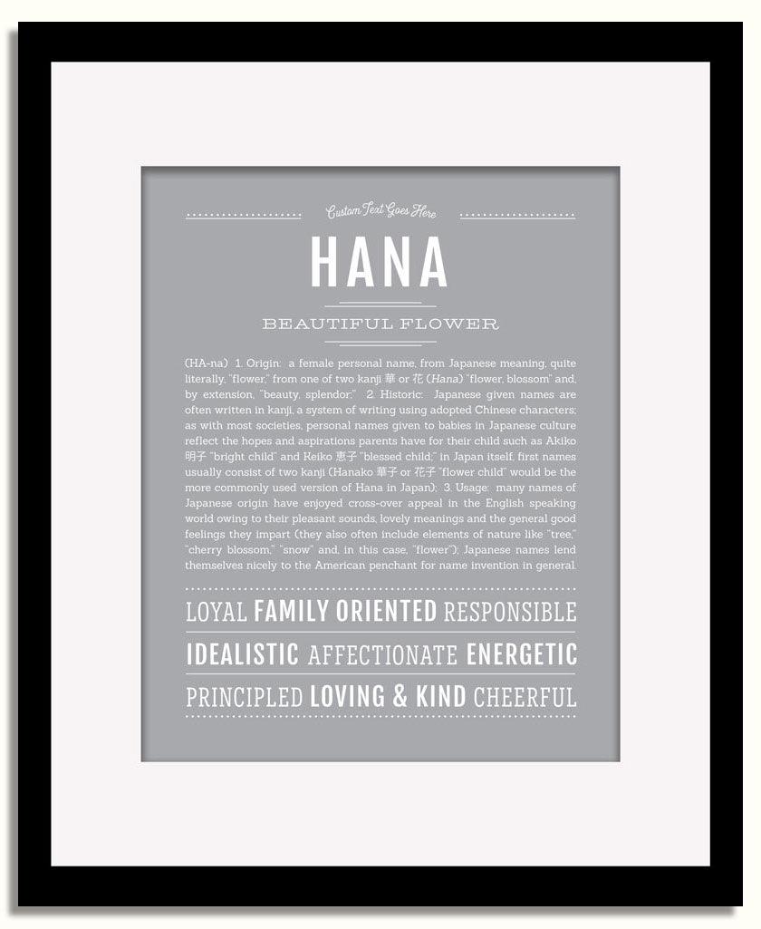 Frame Options | Sage | Black Frame, Matted