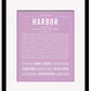 Frame Options | Lilac | Black Frame, Matted