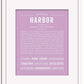 Frame Options | Lilac | White Frame, Matted