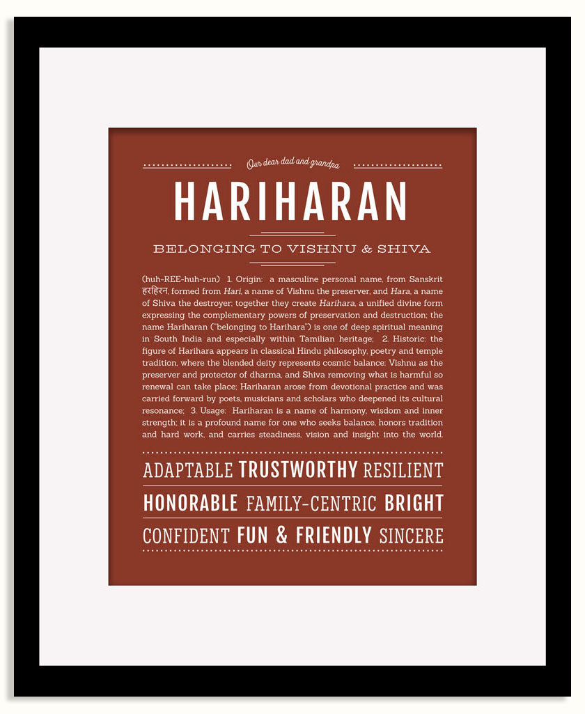 Frame Options | Bordeaux | Black Frame, Matted