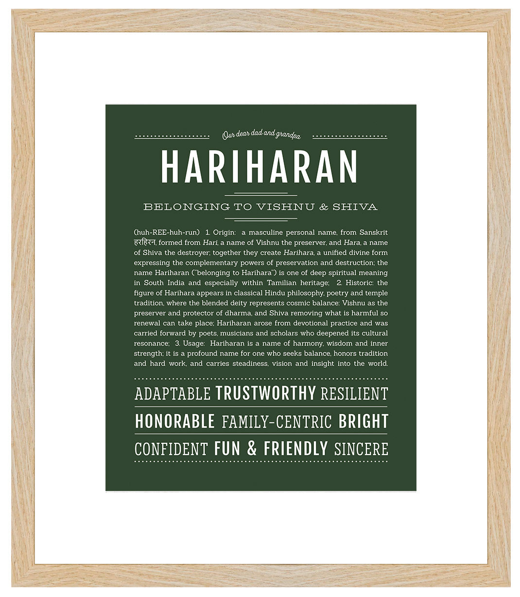 Frame Options | Deep Forest | Maple Frame, Matted