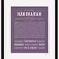 Frame Options | Deep Purple | Black Frame, Matted