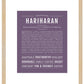 Frame Options | Deep Purple | Maple Frame, Matted