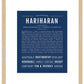 Frame Options | Midnight Blue | Maple Frame, Matted