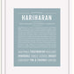 Frame Options | Powder Blue | White Frame, Matted