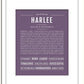 Frame Options | Deep Purple | White Frame, Matted