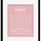 Frame Options | Dusty Rose | Black Frame, Matted