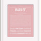 Frame Options | Dusty Rose | White Frame, Matted