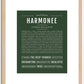 Harmonee | Name Art Print