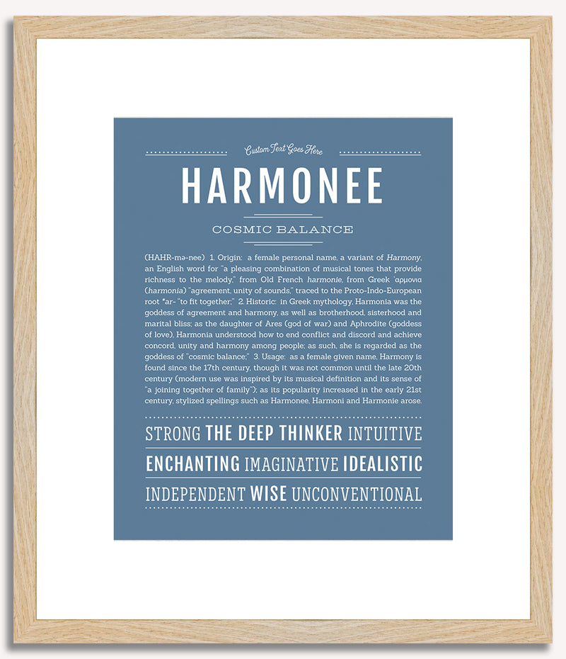 Harmonee | Name Art Print