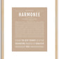 Harmonee | Name Art Print